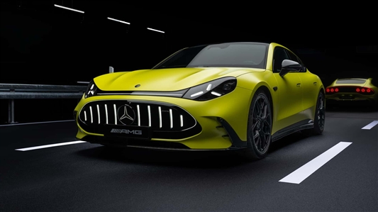 خداحافظی با موتور V8؛ مرسدس AMG GT جدید تمام برقی شد